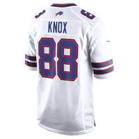 Dawson Knox Buffalo Bills Football Jersey, White Game Away Sportswear Jersey Shirt, Lightweight Breathable Athletic Jersey, Casual Gift for Men