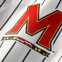 Maryland Terrapins Baseball Jersey, White Replica Sportswear Jersey Shirt, Lightweight Breathable Athletic Jersey, Casual Gift for Men