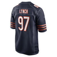 James Lynch Chicago Bears Football Jersey, Navy Game Sportswear Jersey Shirt, Lightweight Breathable Athletic Jersey, Casual Gift for Men