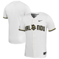 UCF Knights Baseball Jersey, White Replica Sportswear Jersey Shirt, Lightweight Breathable Athletic Jersey, Casual Gift for Men