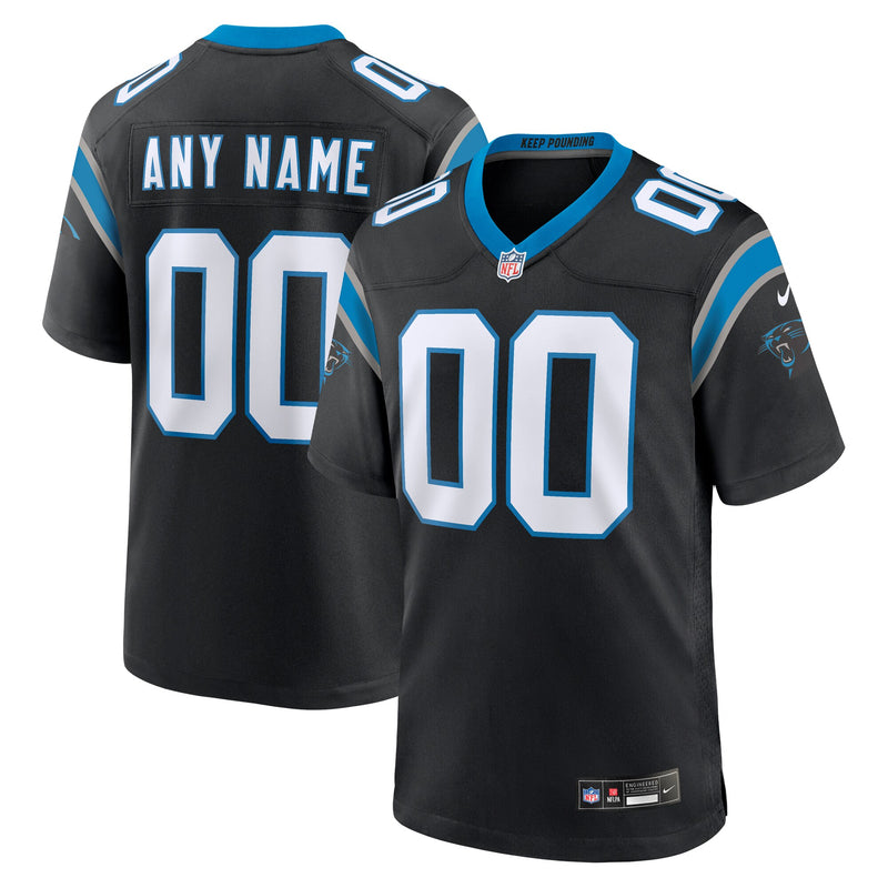 Carolina Panthers Football Jersey, Black Game Sportswear Jersey Shirt, Lightweight Breathable Athletic Jersey, Casual Gift for Men
