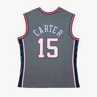 New Jersey Nets Basketball Jersey, Grey Authentic Alternate Sportswear Jersey Shirt, Sleeveless Athletic Tank Jersey, Casual Gift for Men
