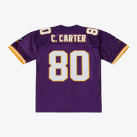 Cris Carter Minnesota Vikings Football Jersey, Purple Sportswear Jersey Shirt, Lightweight Breathable Athletic Jersey, Casual Gift for Men
