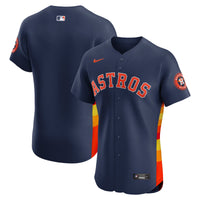 Houston Astros Baseball Jersey, Navy Elite Alternate Sportswear Jersey Shirt, Lightweight Breathable Athletic Jersey, Casual Gift for Men