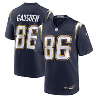 Oronde Gadsden Los Angeles Chargers Football Jersey, Navy Sportswear Jersey Shirt, Lightweight Breathable Athletic Jersey, Casual Gift for Men