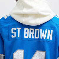 Amon-Ra St. Brown Detroit Lions Football Jersey, Sportswear Jersey Shirt, Lightweight Athletic Jersey, Casual Gift for Men, Style 200422488