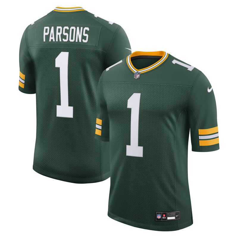 Micah Parsons Green Bay Packers Football Jersey, Limited Sportswear Jersey Shirt, Lightweight Breathable Athletic Jersey, Casual Gift for Men