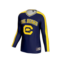 Cal Bears Volleyball Jersey, Navy Fashion Sportswear Jersey Shirt, Lightweight Breathable Athletic Jersey, Casual Gift for Men, Style 203153799