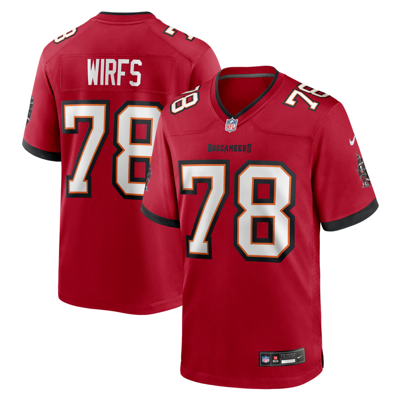 Tristan Wirfs Tampa Bay Buccaneers Football Jersey, Sportswear Jersey Shirt, Lightweight Athletic Jersey, Casual Gift for Men, Style 3919118