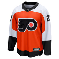 Noah Cates Philadelphia Flyers Hockey Jersey, Orange Breakaway Sportswear Jersey Shirt, Long Sleeve Hockey Sweater Jersey, Casual Gift for Men