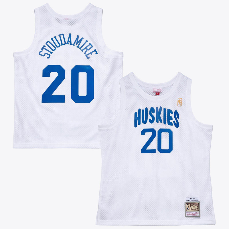 Toronto Huskies Basketball Jersey, White Authentic Swingman Sportswear Jersey Shirt, Sleeveless Athletic Tank Jersey, Casual Gift for Men