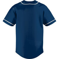 Marietta College Pioneers Baseball Jersey, Navy Lightweight Sportswear Jersey Shirt, Lightweight Breathable Athletic Jersey, Casual Gift for Men