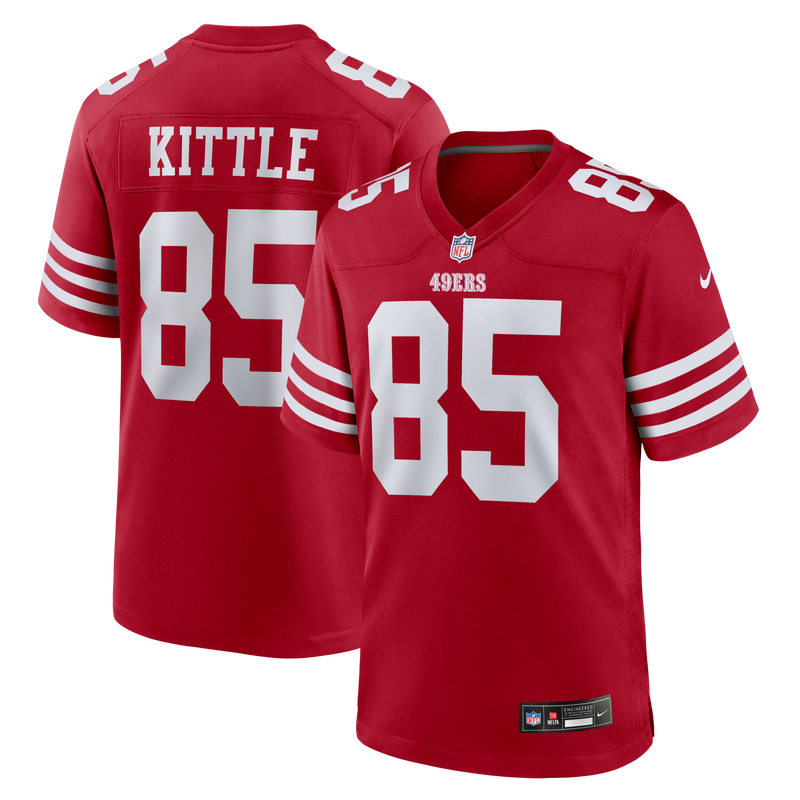 George Kittle San Francisco 49ers Football Jersey, Sportswear Jersey Shirt, Lightweight Athletic Jersey, Casual Gift for Men, Style 4482761