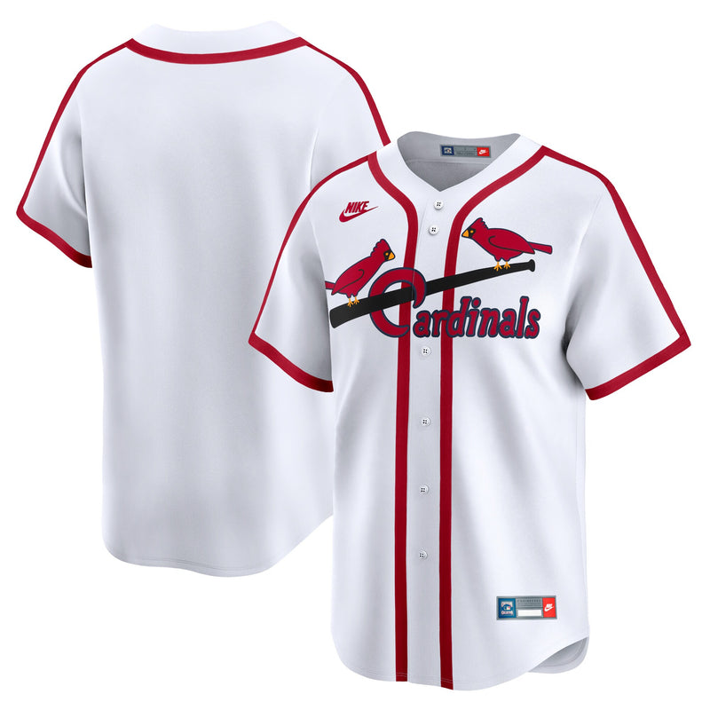 St. Louis Cardinals Baseball Jersey, White Limited Sportswear Jersey Shirt, Lightweight Breathable Athletic Jersey, Casual Gift for Men