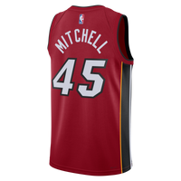 Davion Mitchell Miami Heat Basketball Jersey, Red Swingman Sportswear Jersey Shirt, Sleeveless Athletic Tank Jersey, Casual Gift for Men