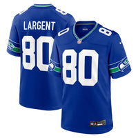Steve Largent Seattle Seahawks Football Jersey, Royal Game Sportswear Jersey Shirt, Lightweight Breathable Athletic Jersey, Casual Gift for Men
