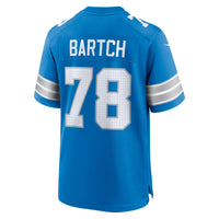 Ben Bartch Detroit Lions Football Jersey, Blue Game Sportswear Jersey Shirt, Lightweight Breathable Athletic Jersey, Casual Gift for Men