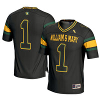 William & Mary Tribe Football Jersey, Black Sportswear Jersey Shirt, Lightweight Breathable Athletic Jersey, Casual Gift for Men