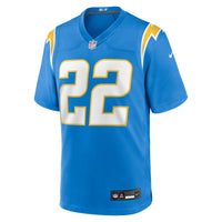 Najee Harris Los Angeles Chargers Football Jersey, Powder Sportswear Jersey Shirt, Lightweight Breathable Athletic Jersey, Casual Gift for Men