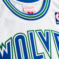Minnesota Timberwolves Basketball Jersey, White Authentic Swingman Sportswear Jersey Shirt, Sleeveless Athletic Tank Jersey, Casual Gift for Men