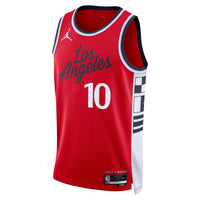 Darius Garland LA Clippers Basketball Jersey, Red Swingman Sportswear Jersey Shirt, Sleeveless Athletic Tank Jersey, Casual Gift for Men