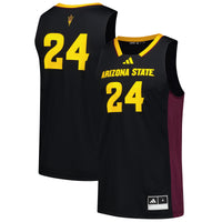 Arizona State Sun Devils Basketball Jersey, Black Sportswear Jersey Shirt, Sleeveless Athletic Tank Jersey, Casual Gift for Men, Style 201176477