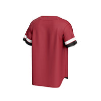 Arkansas Razorbacks Baseball Jersey, Crimson Sportswear Jersey Shirt, Lightweight Breathable Athletic Jersey, Casual Gift for Men