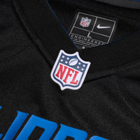 Isaac TeSlaa Detroit Lions Football Jersey, Black Game Sportswear Jersey Shirt, Lightweight Breathable Athletic Jersey, Casual Gift for Men