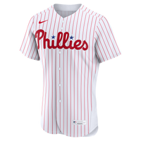 Philadelphia Phillies Baseball Jersey, White Authentic Home Sportswear Jersey Shirt, Lightweight Breathable Athletic Jersey, Casual Gift for Men