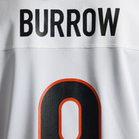 Joe Burrow Cincinnati Bengals Football Jersey, White Game Sportswear Jersey Shirt, Lightweight Breathable Athletic Jersey, Casual Gift for Men