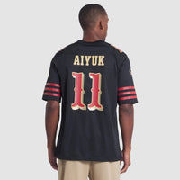 Brandon Aiyuk San Francisco 49ers Football Jersey, Black Sportswear Jersey Shirt, Lightweight Breathable Athletic Jersey, Casual Gift for Men