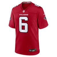 Nick Folk Atlanta Falcons Football Jersey, Red Game Sportswear Jersey Shirt, Lightweight Breathable Athletic Jersey, Casual Gift for Men