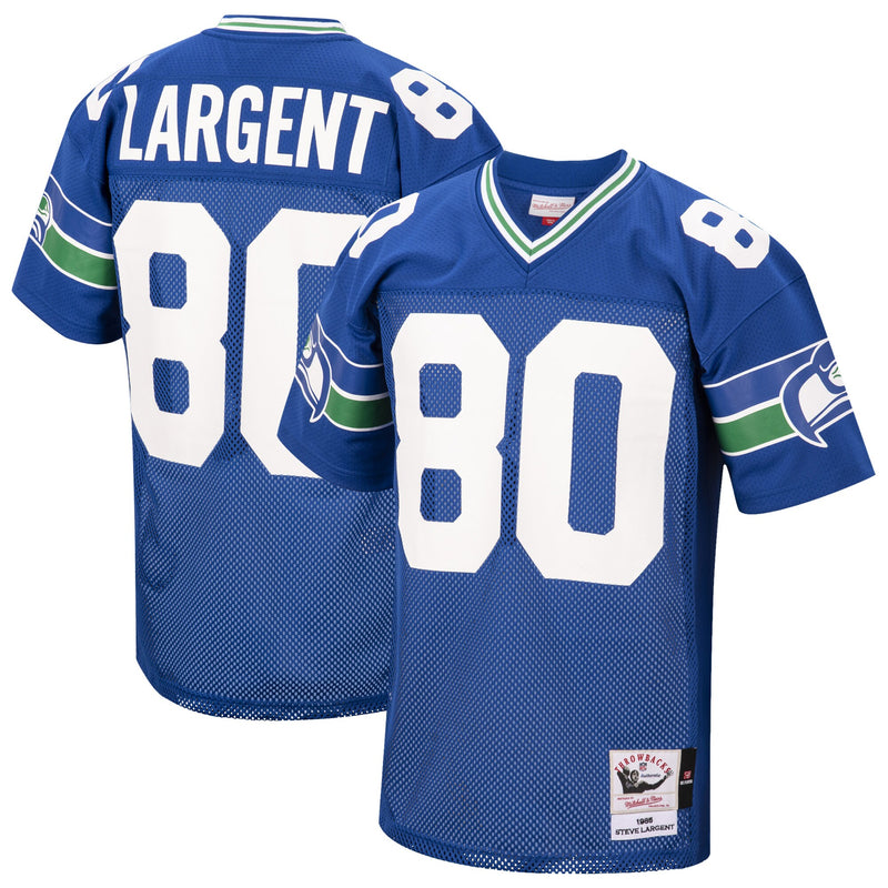 Steve Largent Seattle Seahawks Football Jersey, Sportswear Jersey Shirt, Lightweight Athletic Jersey, Casual Gift for Men, Style 3614868