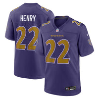 Derrick Henry Baltimore Ravens Football Jersey, Sportswear Jersey Shirt, Lightweight Athletic Jersey, Casual Gift for Men, Style 202120666