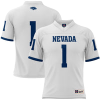 Nevada Wolf Pack Football Jersey, White Sportswear Jersey Shirt, Lightweight Breathable Athletic Jersey, Casual Gift for Men