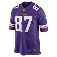 T.J. Hockenson Minnesota Vikings Football Jersey, Sportswear Jersey Shirt, Lightweight Athletic Jersey, Casual Gift for Men, Style 5230535