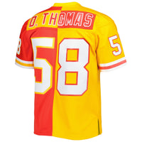Derrick Thomas Kansas City Chiefs Football Jersey, Red Gold Sportswear Jersey Shirt, Lightweight Breathable Athletic Jersey, Casual Gift for Men