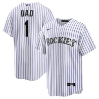 Colorado Rockies Baseball Jersey, White Sportswear Jersey Shirt, Lightweight Breathable Athletic Jersey, Casual Gift for Men, Style 202855881