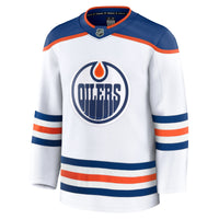 Edmonton Oilers Hockey Jersey, White Premium Sportswear Jersey Shirt, Long Sleeve Hockey Sweater Jersey, Casual Gift for Men, Style 202015689
