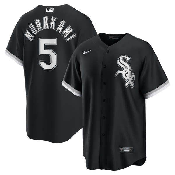 Chicago White Sox Munetaka Murakami Black Alternate Replica Jersey