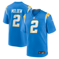 Elijah Molden Los Angeles Chargers Football Jersey, Powder Sportswear Jersey Shirt, Lightweight Breathable Athletic Jersey, Casual Gift for Men