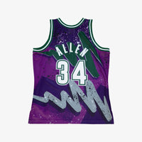 Milwaukee Bucks Basketball Jersey, Purple Swingman Sportswear Jersey Shirt, Sleeveless Athletic Tank Jersey, Casual Gift for Men