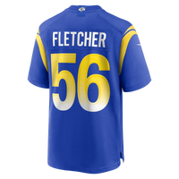 London Fletcher Los Angeles Rams Football Jersey, Royal Sportswear Jersey Shirt, Lightweight Breathable Athletic Jersey, Casual Gift for Men