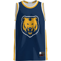 Northern Colorado Bears Basketball Jersey, Blue Lightweight Sportswear Jersey Shirt, Sleeveless Athletic Tank Jersey, Casual Gift for Men