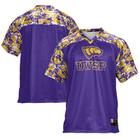 Wisconsin-Stevens Point Pointers Football Jersey, Purple Sportswear Jersey Shirt, Lightweight Breathable Athletic Jersey, Casual Gift for Men