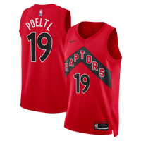 Jakob Poeltl Toronto Raptors Basketball Jersey, Red Swingman Sportswear Jersey Shirt, Sleeveless Athletic Tank Jersey, Casual Gift for Men