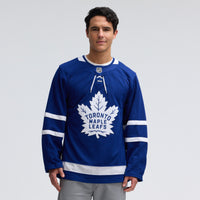 Toronto Maple Leafs Hockey Jersey, Blue Premium Sportswear Jersey Shirt, Long Sleeve Hockey Sweater Jersey, Casual Gift for Men, Style 202015725