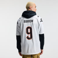 Joe Burrow Cincinnati Bengals Football Jersey, White Game Sportswear Jersey Shirt, Lightweight Breathable Athletic Jersey, Casual Gift for Men