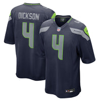 Michael Dickson Seattle Seahawks Football Jersey, Navy Game Sportswear Jersey Shirt, Lightweight Breathable Athletic Jersey, Casual Gift for Men