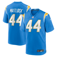 Scott Matlock Los Angeles Chargers Football Jersey, Sportswear Jersey Shirt, Lightweight Athletic Jersey, Casual Gift for Men, Style 202226604